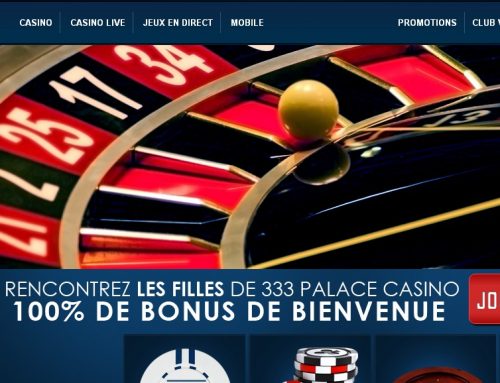 333 Palace sur Live Casino en ligne