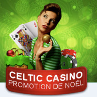 Tombola Noel de Celtic Casino: Ipad a gagner
