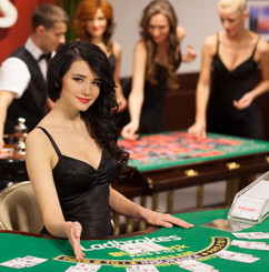 Ladbrokes Casino et ses tables de roulette, baccara et blackjack en live