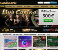 Casinovo lance sa nouvelle version graphique Casinovo lance sa nouvelle version graphique