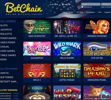 Betchain Casino: pour les joueurs en bitcoin