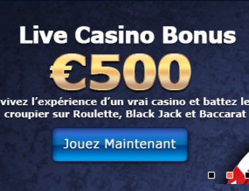 Bonus Exclusivebet Casino: 500 € gratuits