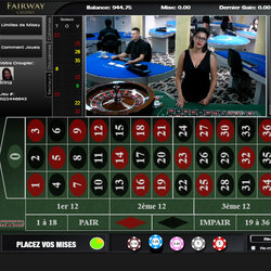 Tournoi live roulette Fairway Casino