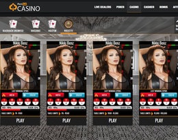 Lobby roulette en ligne Pornhub Casino avec Nikki Benz