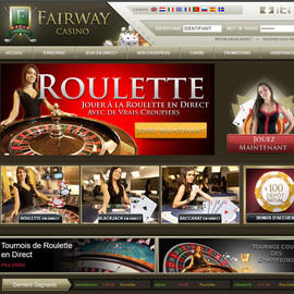 Fairway Casino #1 Live casinos avec croupiers en direct