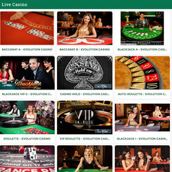 Trois logiciels live sur Cresus Casino