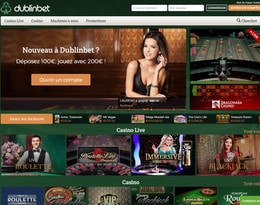 Nouveau logo et site de Dublinbet Casino