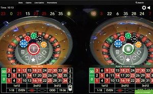 Authentic Roulette Double Wheel