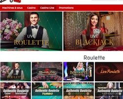 Roulette Authentique Gaming sur Lucky31