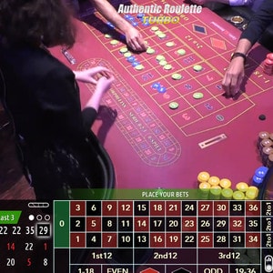 Authentic Roulette Turbo du Casino International de Batumi en Georgie