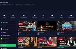 mbitcasino est un live casino avec Bitcoin