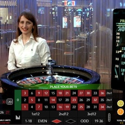 Tombola sur live roulettes Authentic Gaming sur Lucky31 Casino