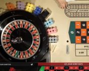 Roulette de casino mobile avec croupiers en direct