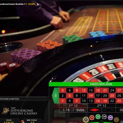 Roulette du Hippodrome Casino de Londres disponible sur Dublinbet