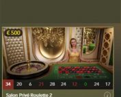 Roulette Salon Privé disponible sur Lucky31 Casino