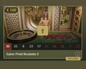 Salon VIP pour jouer a la roulette en ligne en direct