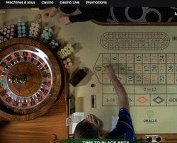 Roulette 360 Ezugi sur Casino Extra