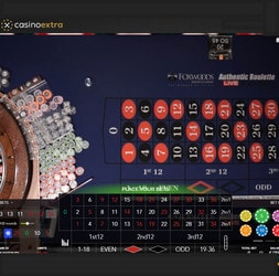 Tournoi de roulette en ligne en direct du Foxwoods sur Casino Extra