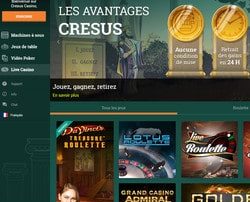 Pragmatic Play Live est le fournisseur des tables en direct de Cresus Casino