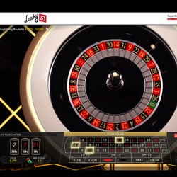 Lightning Roulette sur Lucky31, pour gagner gros sur cette roulette en live