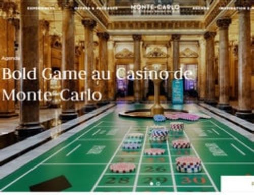 Tapis de roulette à taille humaine au Casino de Monte-Carlo à Monaco