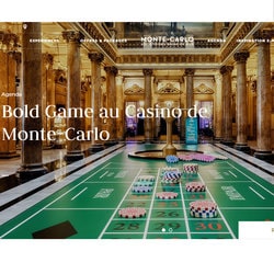 Bold Game au Casino de Monte-Carlo de Monaco