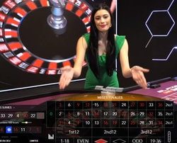 Roulette en studio pour jouer face à une vraie croupière