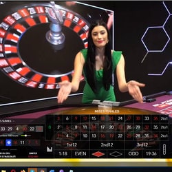 Roulette en studio pour jouer face à une vraie croupière