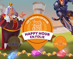 bonus happy hour sur Cresus Casino