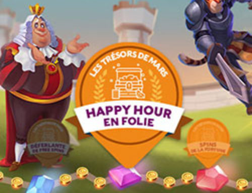 Des bonus happy hour en folie tous les jours de la semaine sur Cresus Casino