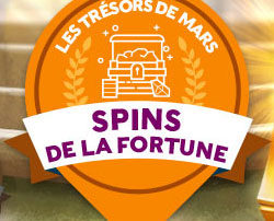 Spins de la fortune sur Cresus Casino