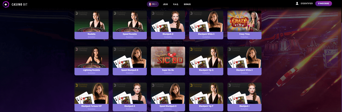 CasinoBit est un casino en ligne Bitcoin et cryptos