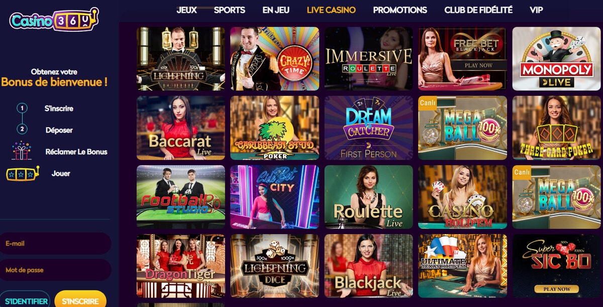 Casino360 intègre le classement de Live-casino-en-ligne.com