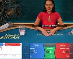 le logiciel Pragmatic Play Live sort le jeu Super8 Baccarat