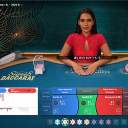 le logiciel Pragmatic Play Live sort le jeu Super8 Baccarat