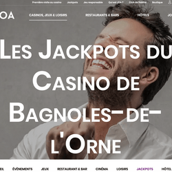 Jackpot progressif du Casino Joa de Bagnoles-de-l'Orne