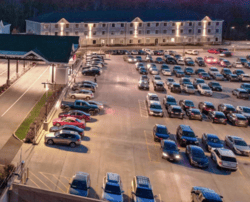 Parking du Bally Tiverton Casino