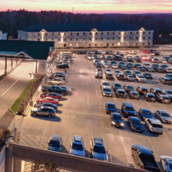 Parking du Bally Tiverton Casino